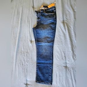 Straight leg jeans